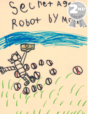 Secret Agent Robot by Maxwell H.