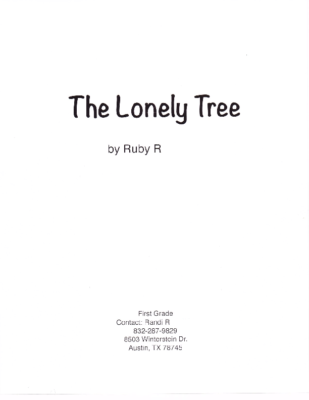 The Lonely Treeby Ruby R.