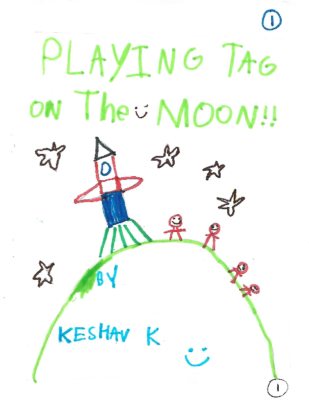 Playing Tag on the Moon by Keshav K.