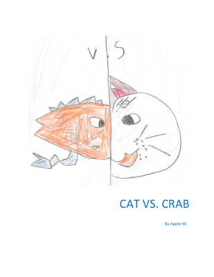 Cat vs. Crab by Apple M.