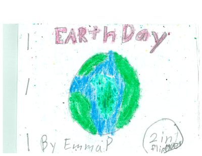 Earth Day/Blue Moon by Emma P.