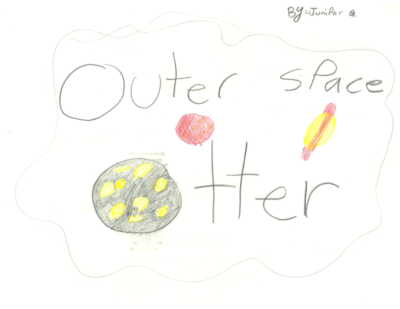 Outer Space Otter by Juniper G.