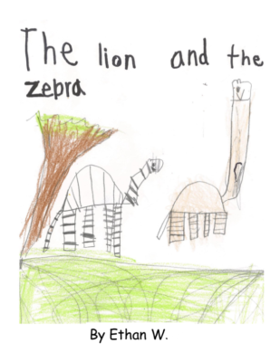 The Lion and the Zebra by Ethan W.