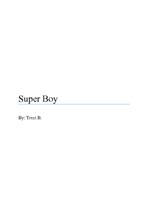 Super Boyby Trent B.