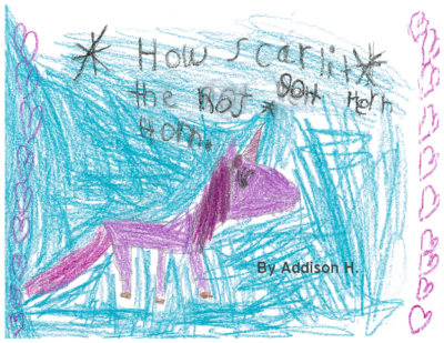 How Scarlet the Horse Got her Horn by Addison H.