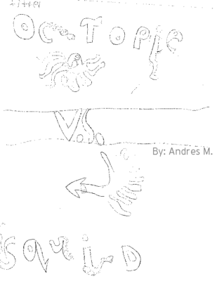 Octopie vs. Squid by Andres M.