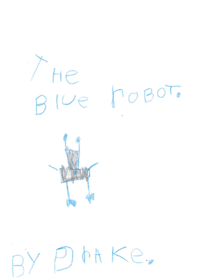 The Blue Robot by Drake C.
