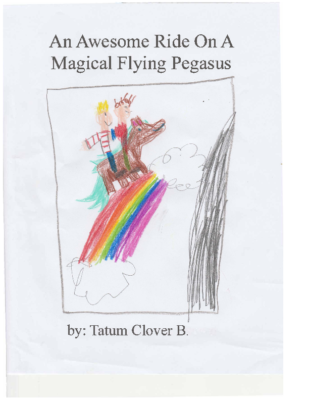 An Awesome Ride On A Magical Flying Pegasus by Tatum Clover B.