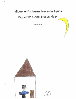 Miguel el fantasma necesita ayuda/Miguel the Ghost Needs Help by AlanR.