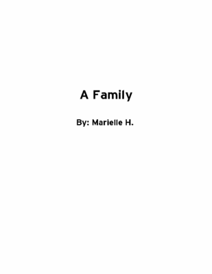 A Family by Marielle H.