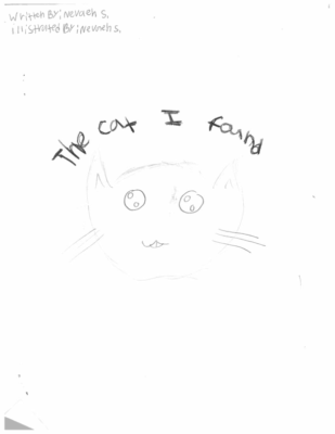 The Cat I Found by Nevaeh S.