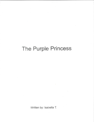 The Purple Princess by Isabella T.