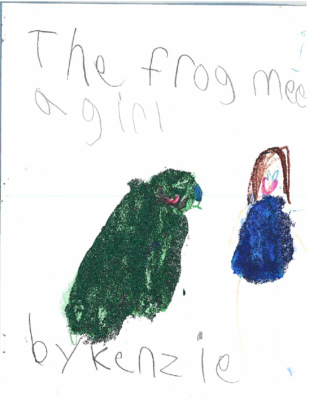 The Frog Meets a Girlby Kenzie H.