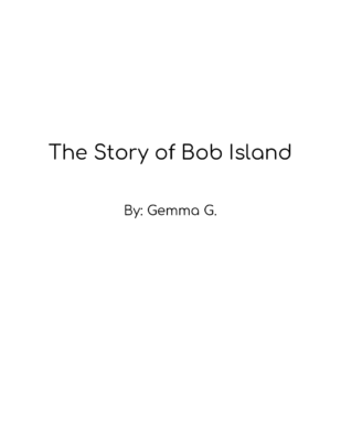 The Story of Bob Island by Gemma G.