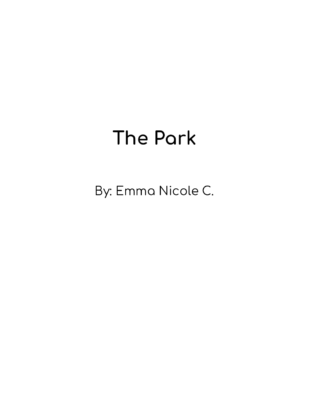 The Park by Emma Nicole C.