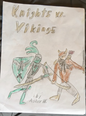 Knights vs. Vikings by Asher W.