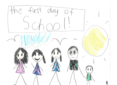 The First Day of School  by Audrey S