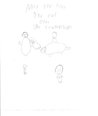 Max and Toby and the evil Otto and total mayham  by Max A.