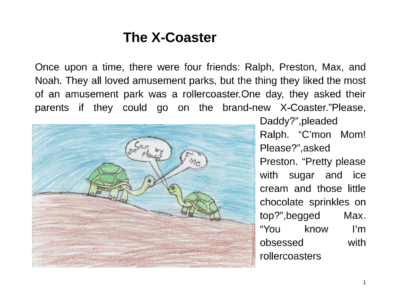 The X-Coaster  by Aditya S.