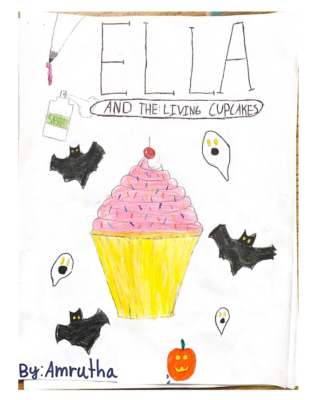 Ella and the living cupcakes  by Amrutha H.