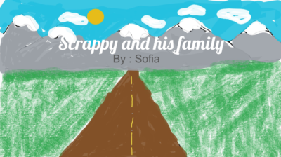 Scrappy and his family  by Sofia G.